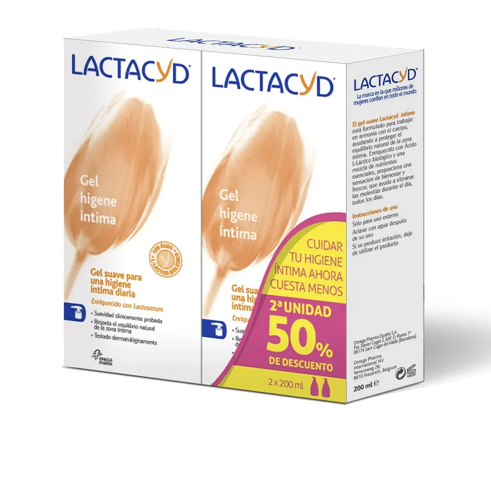 LACTACYD GEL INTIMO cofanetto 2 x 200 ml