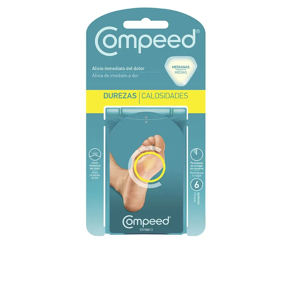 Compeed, DUREZAS medianas 6 apósitos