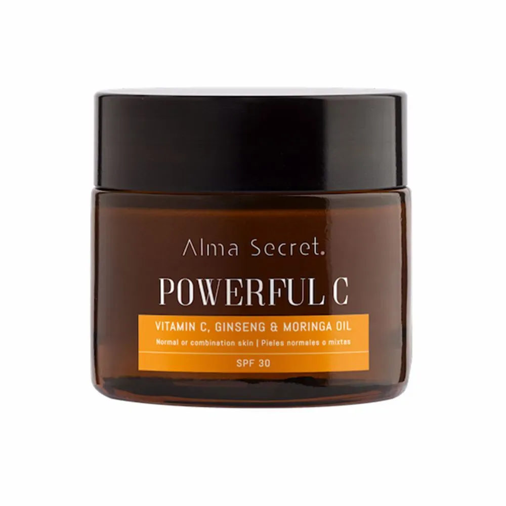 Alma Secret, POTENTE moringa illuminante antietà SPF30