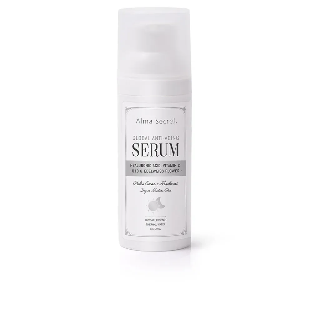 Alma Secret GLOBAL ANTI-AGING serum con flor de edelweiss