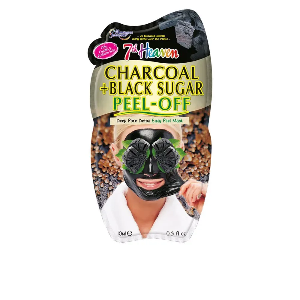 7th Heaven PEEL-OFF charcoal + black sugar mask