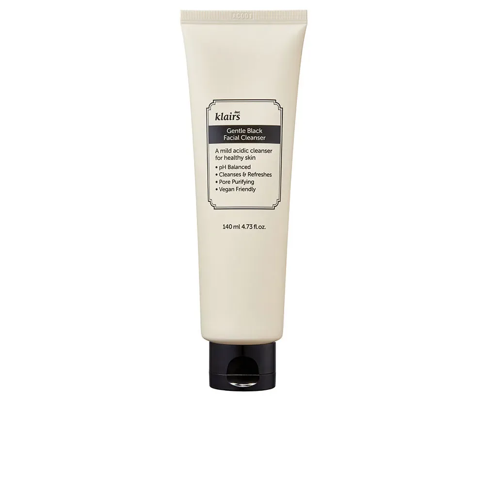Klairs GENTLE BLACK facial cleanser