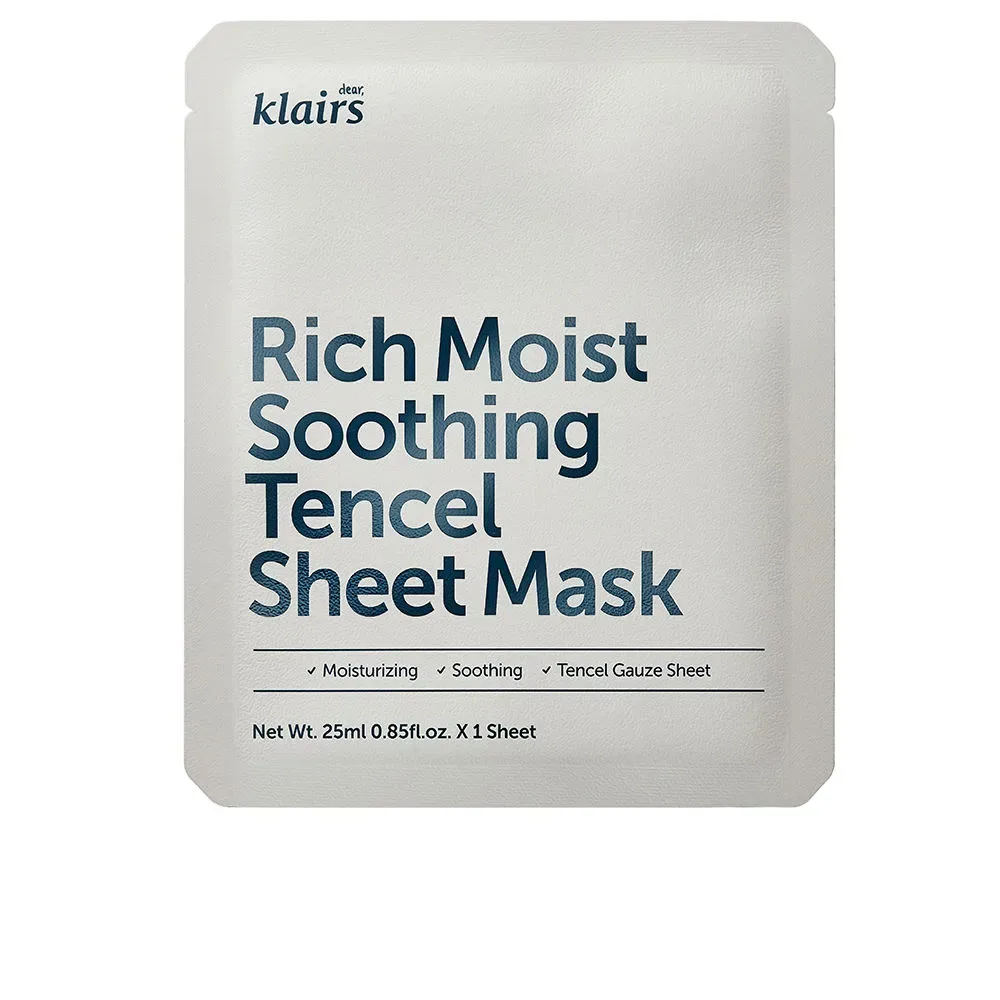 Klairs RICH MOIST shoothing sheet mask