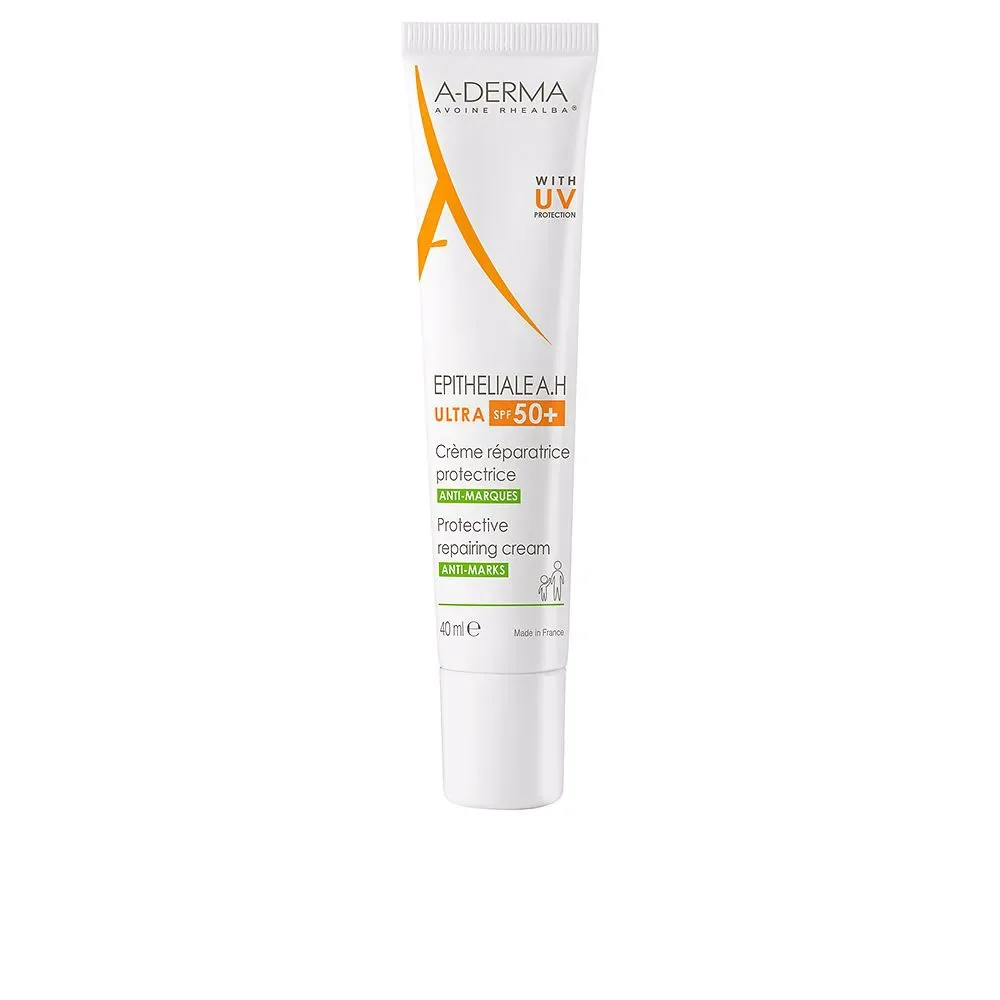 A-Derma, EPITHELIALE A.H. ULTRA SPF50+ crema reparadora