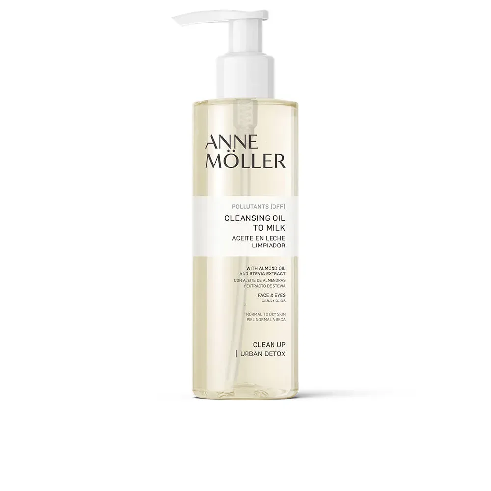 Anne Möller CLEAN UP cleansing oil to milk
