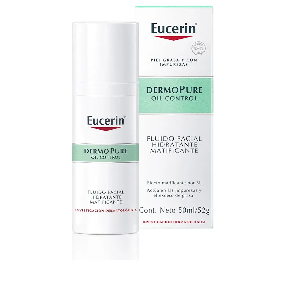 DERMOPURE oil control mattifying moisturizing facial fluid 50 ml