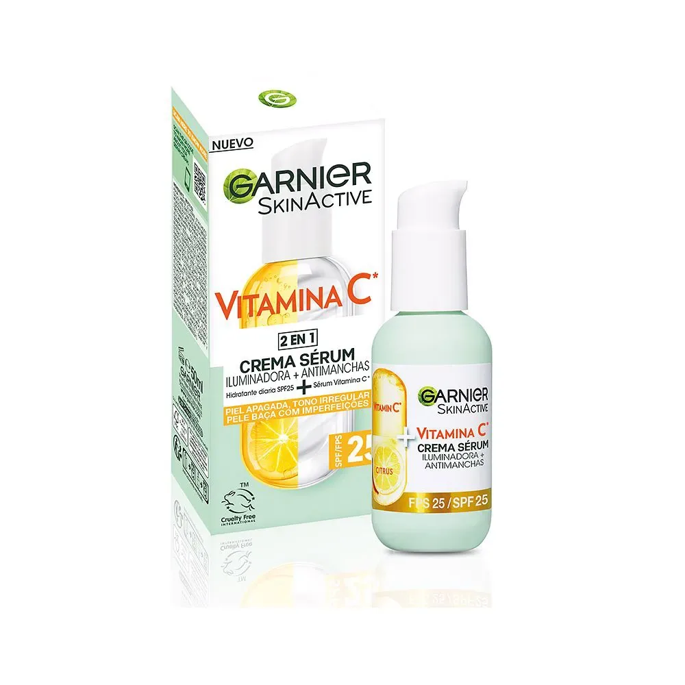 Garnier SKINACTIVE VITAMINA C crema sérum SPF25