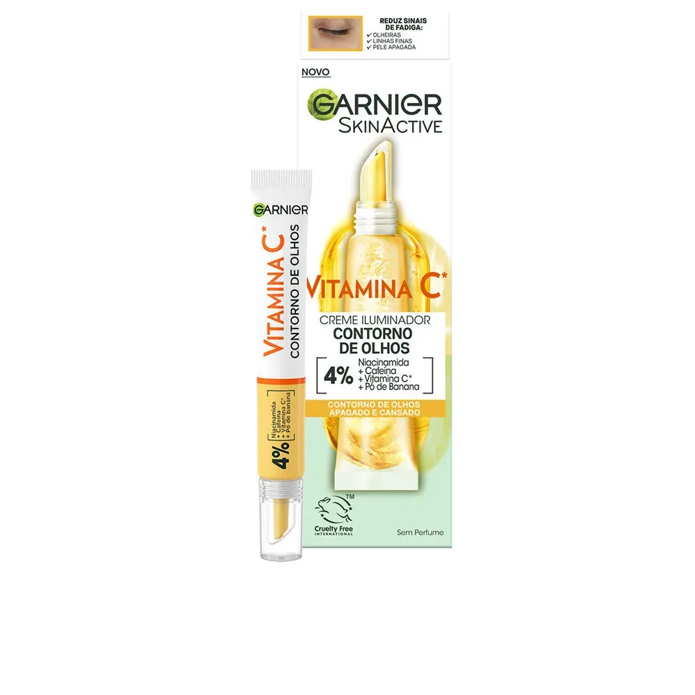 Garnier SKINACTIVE VITAMINA C crema iluminador contorno de ojos