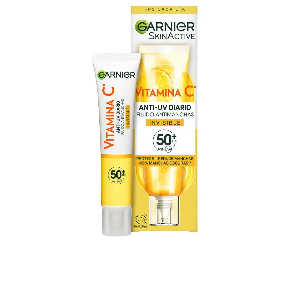 Garnier, SKINACTIVE VITAMINA C fluido antimanchas SPF50+