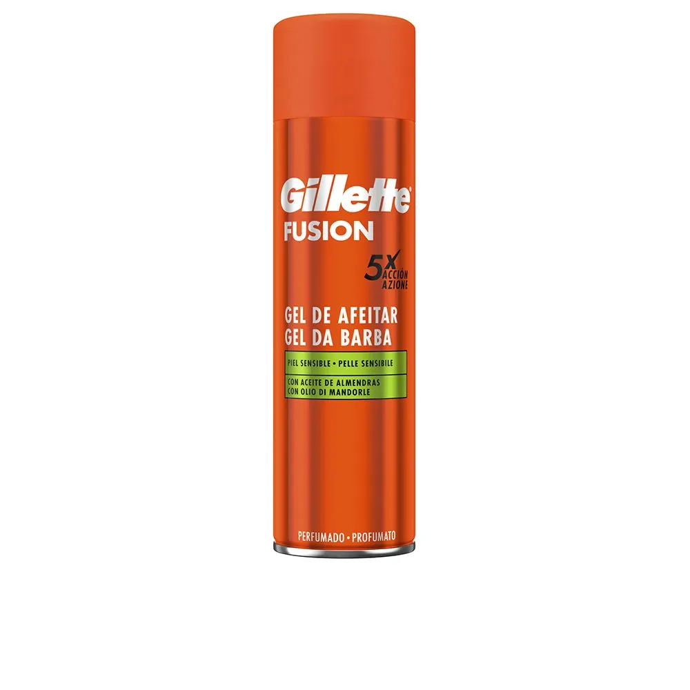 Gillette FUSION gel de afeitar piel sensible