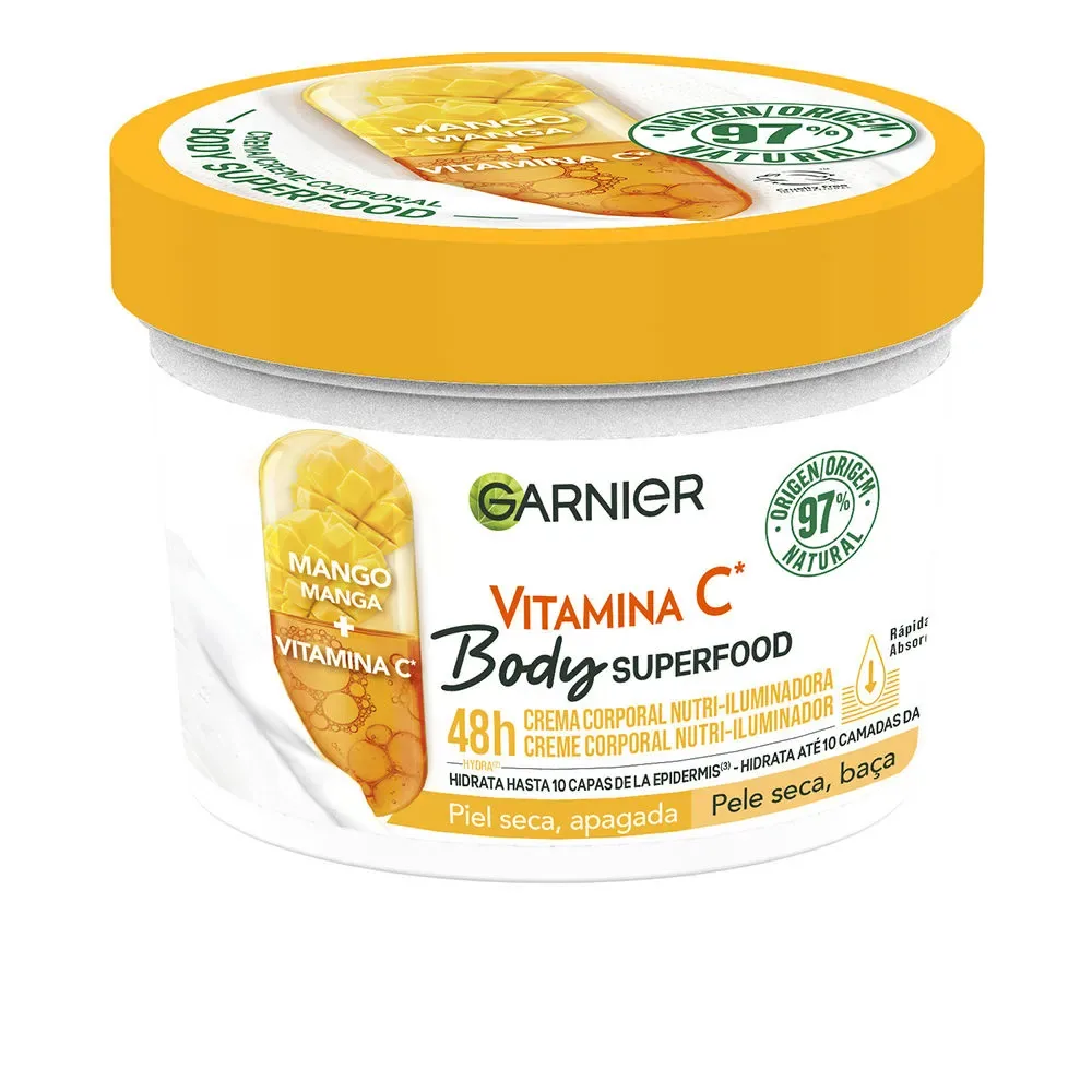 Garnier BODY SUPERFOOD crema corporal nutri-iluminadora