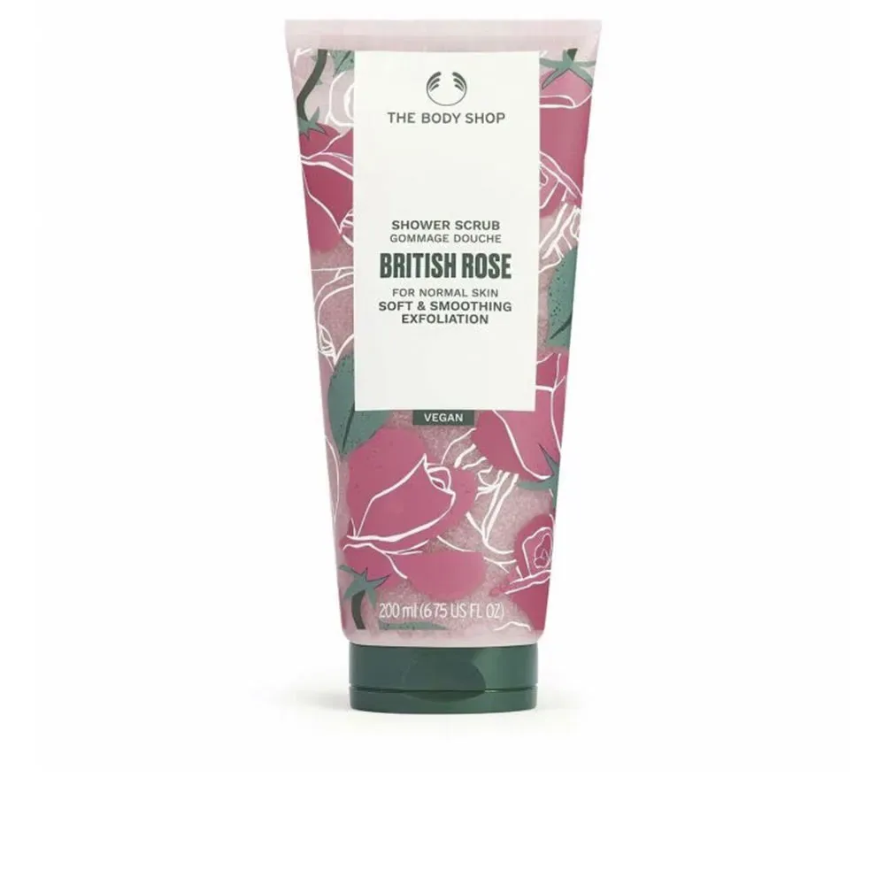 The Body Shop BRITISH ROSE shower scrub