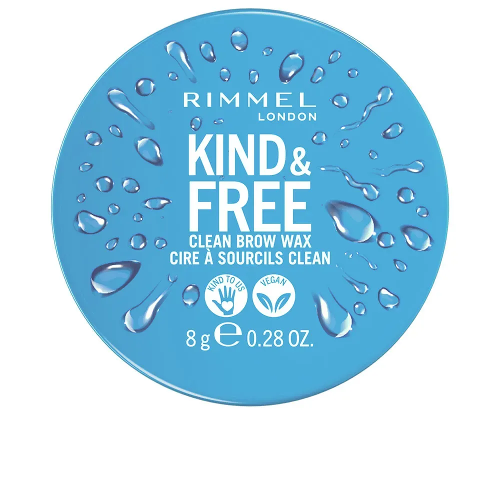 Rimmel London KIND & FREE clean brow wax #001-clear