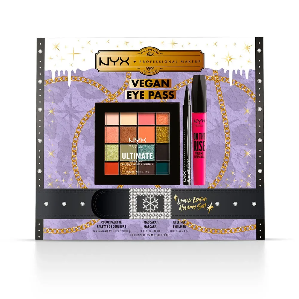 Nyx Professional Make Up VEGAN EYE PASS LIMITED EDITION LOTE