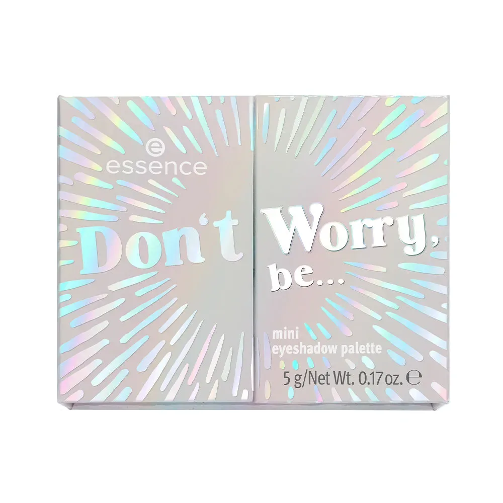 Essence DON’T WORRY, BE… minipaleta de sombras de ojos
