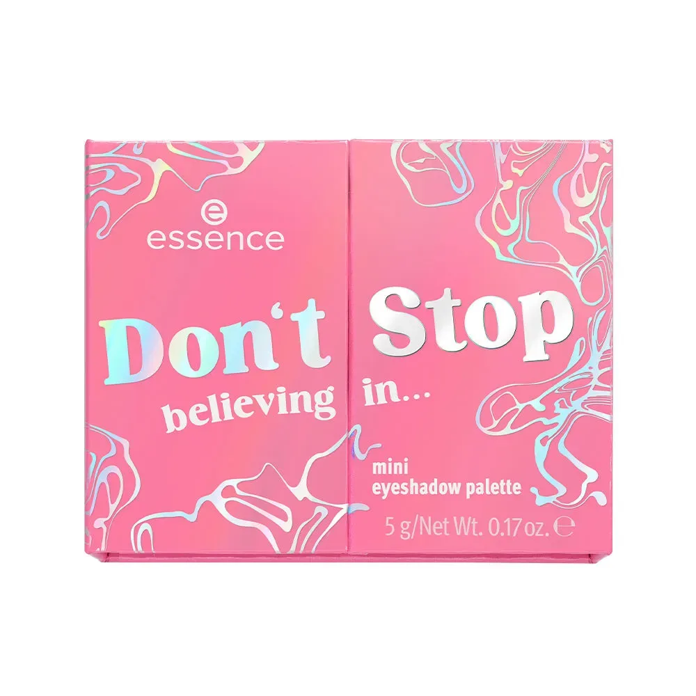 Essence DON’T STOP believing in… minipaleta de sombras de ojos