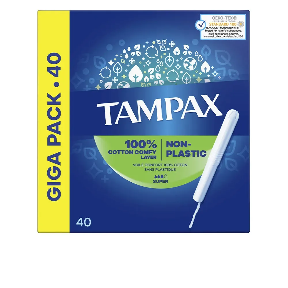 TAMPAX SUPER tampón 40 uds