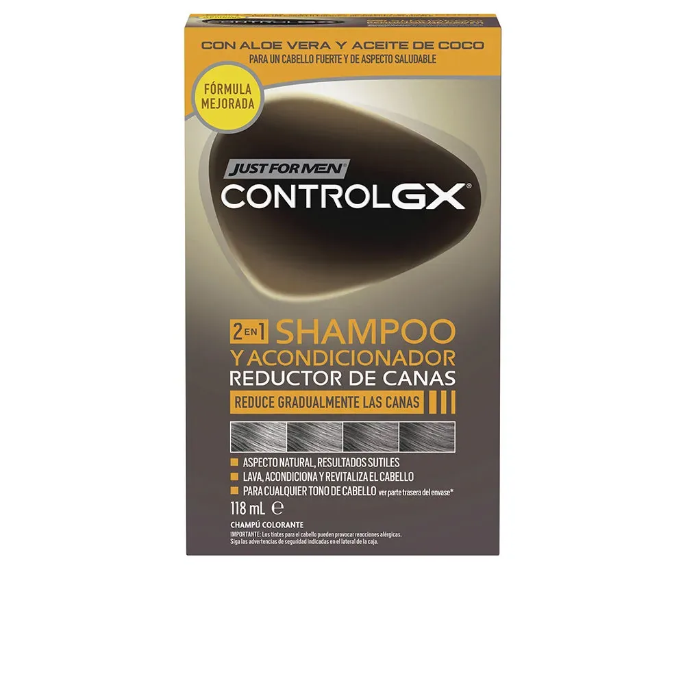 Just For Men CONTROL GX champú reductor de canas con acondicionador
