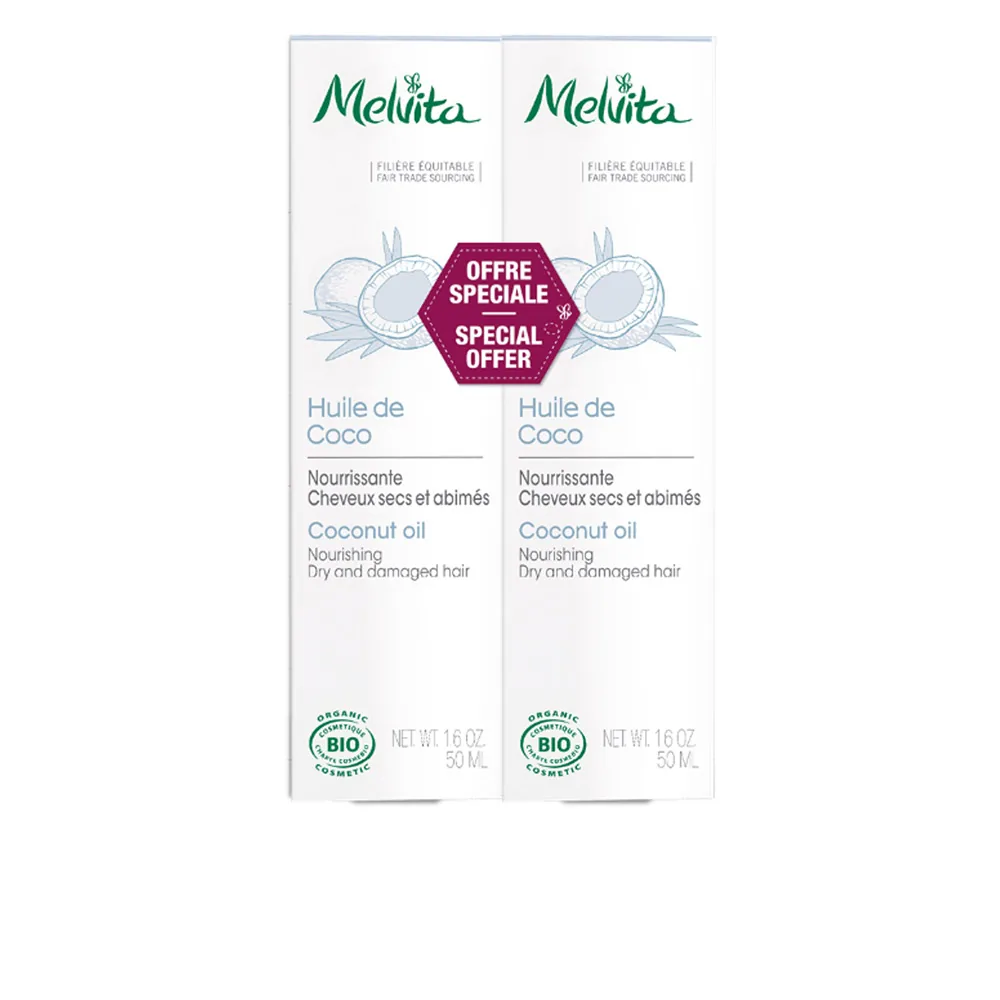 HUILES DE BEAUTE BIO huile de coco duo 2 x 50 ml
