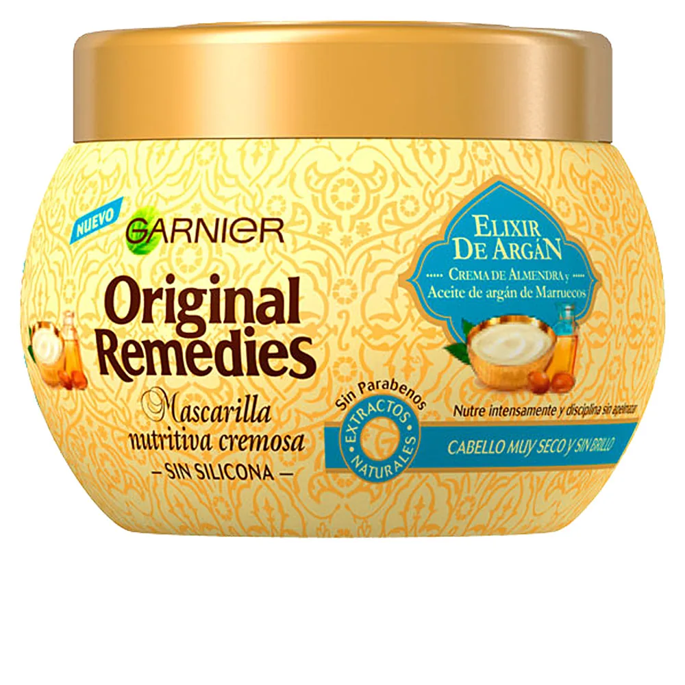 ORIGINAL REMEDIES mascarilla elixir argán 300 ml