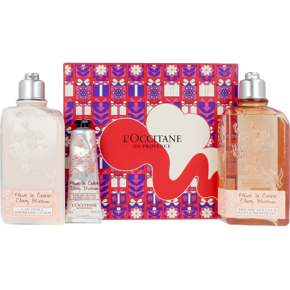 GEL DOUCHE FLEURS DE CERISIER LOT 3 pcs