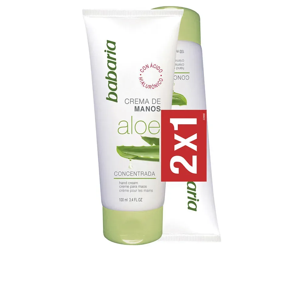 CRÈME MAINS À L'ALOE VERA LOT 2 x 75 ml