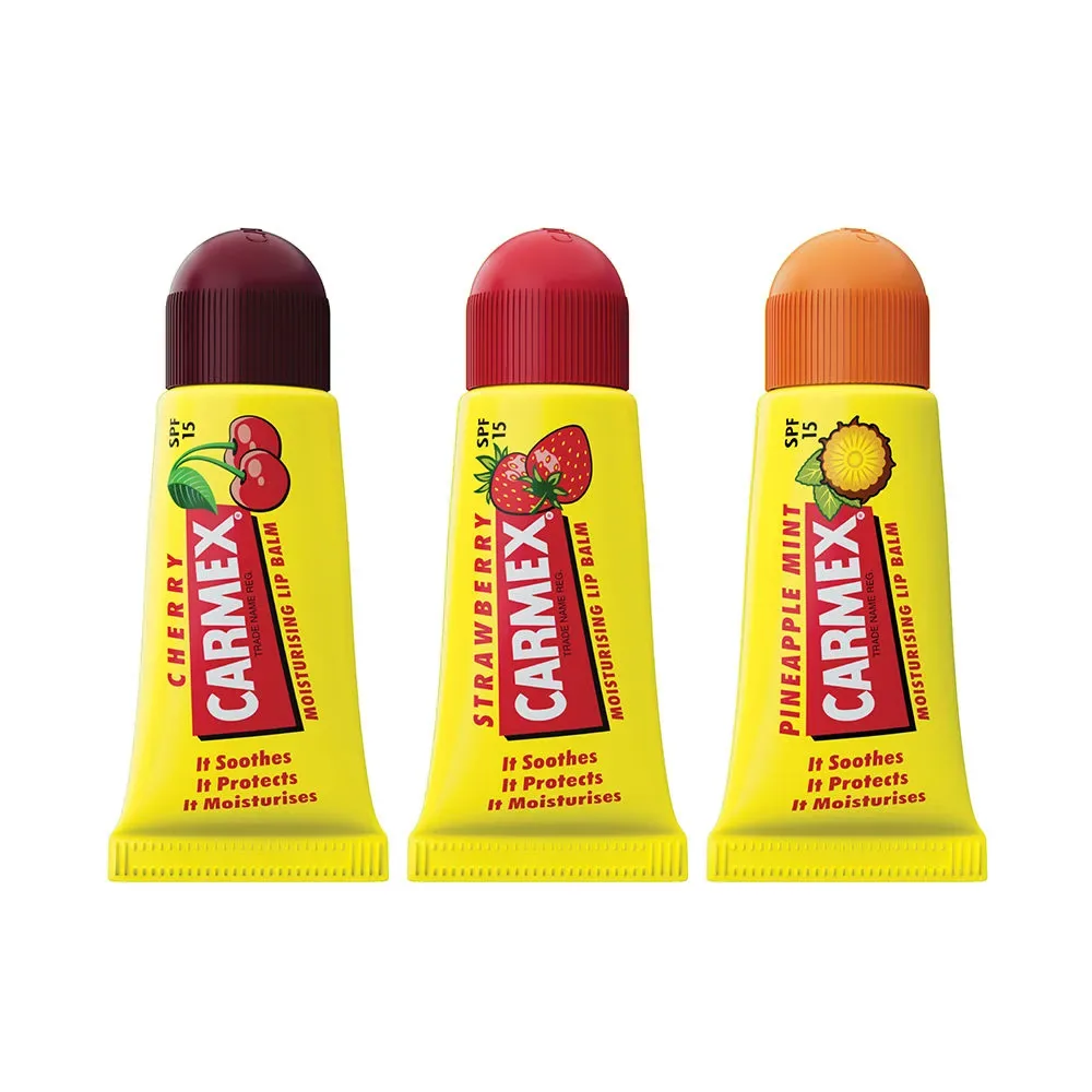 Carmex MINIS BÁLSAMOS LABIALES HIDRATANTES SPF15 TRIPLO