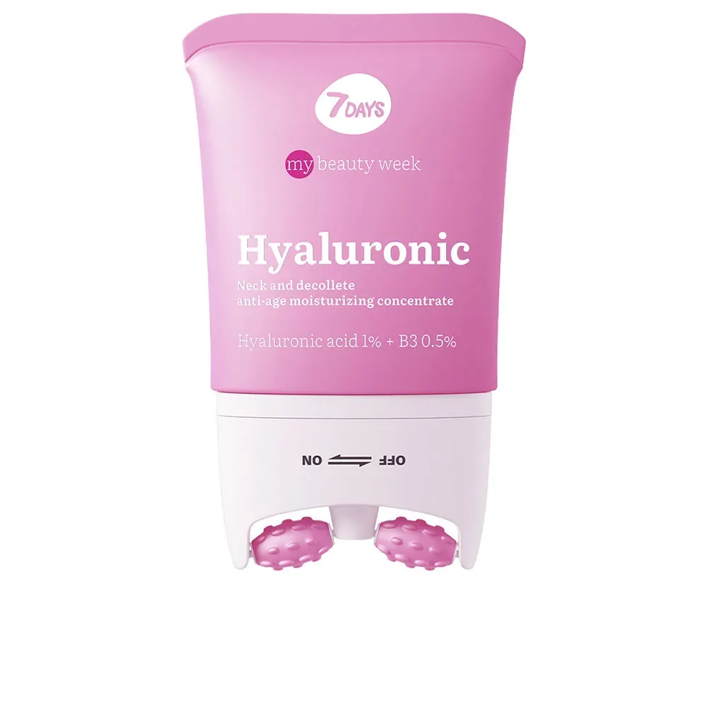 7days HYALURONIC concentrado hidratante antiedad cuello y escote