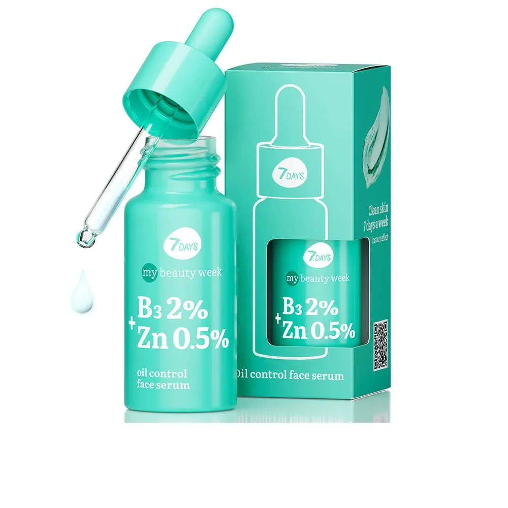 7days, B3 2% + ZN 0,5% suero facial hidratante