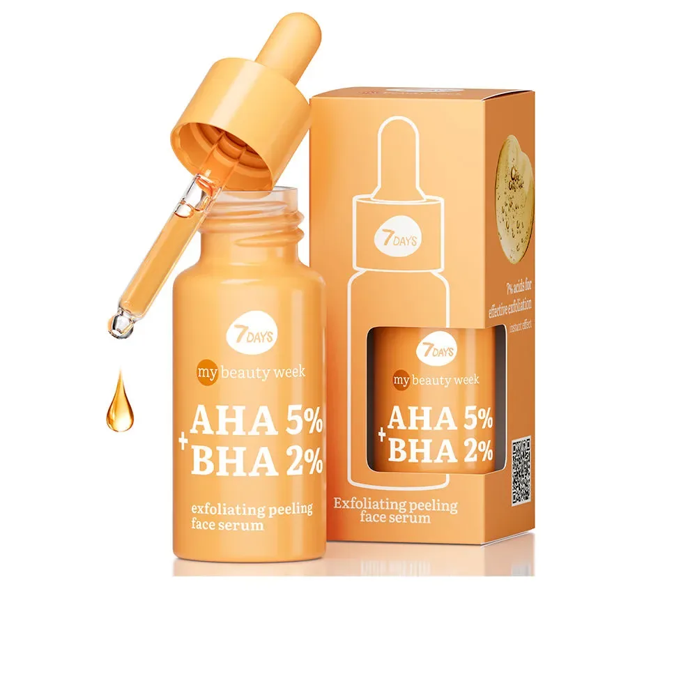 7days AHA 5%+BHA 2% serum exfoliante facial