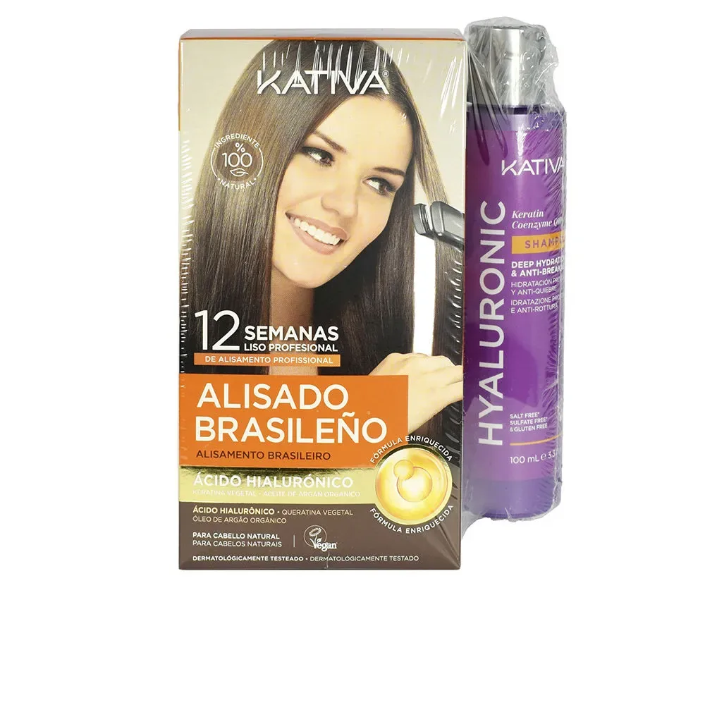 CASO PER STIRATURA BRASILIANA KATIVA PROFESSIONAL HYALURONIC 7 pz.