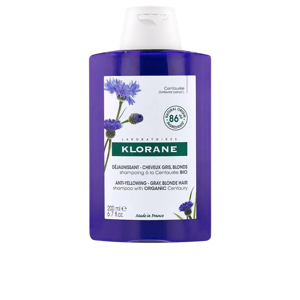 A LA CENTAUREA BIO shampoo antigiallo per capelli grigi e biondi 200 ml