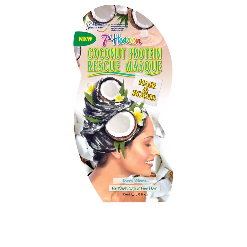 7th Heaven RESCUE MASQUE coconut protein hair & roots