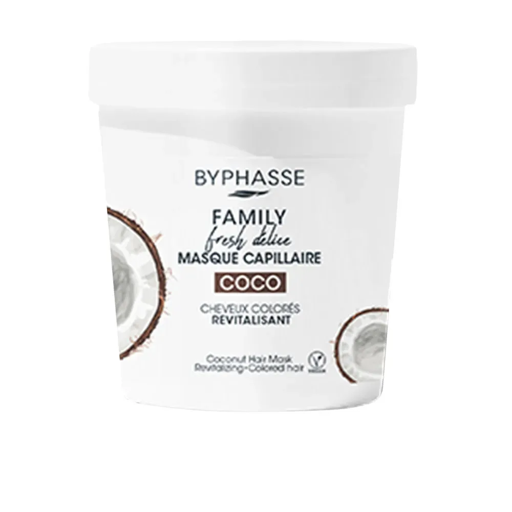 Byphasse FAMILY FRESH DELICE mascarilla cabello coloreado