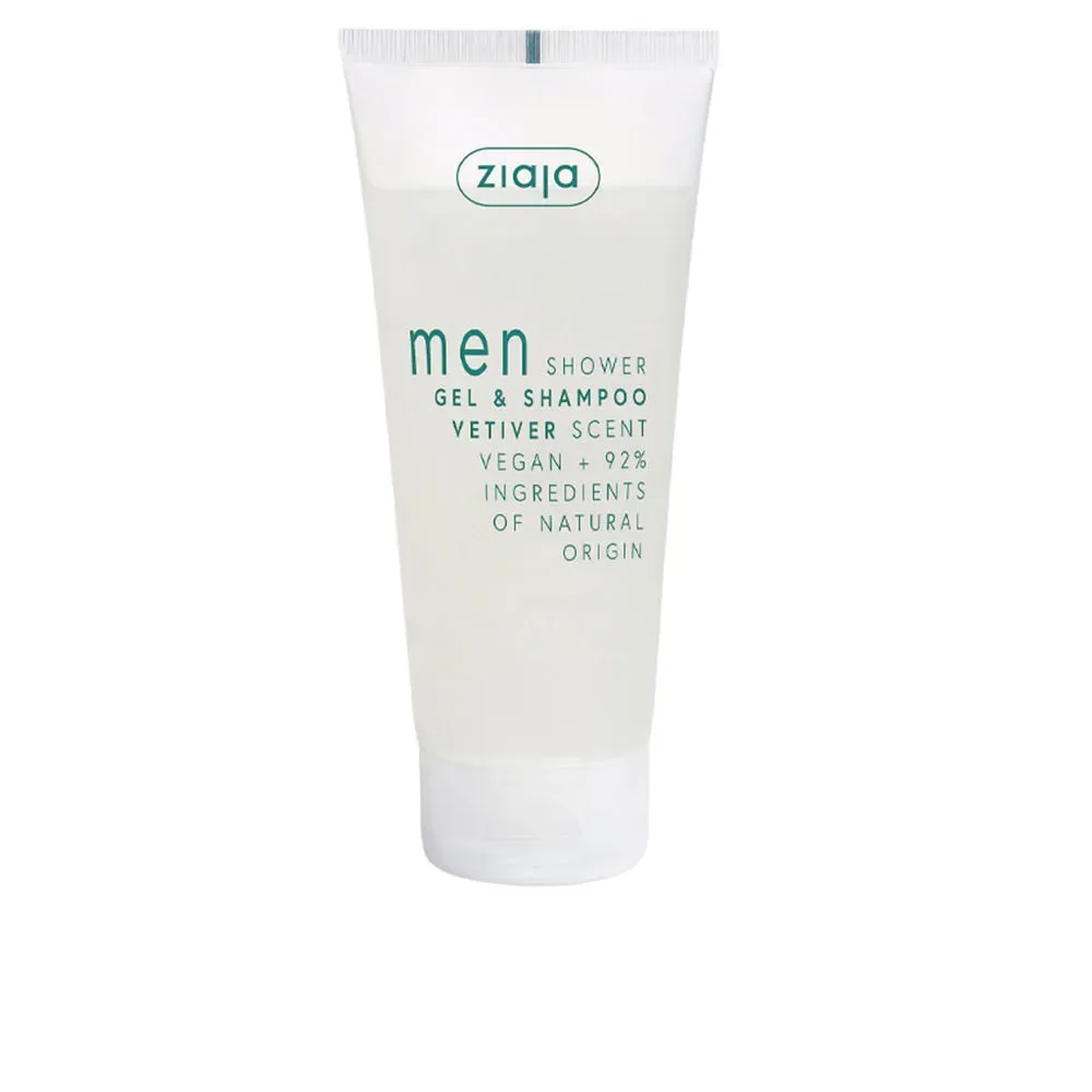 UOMO gel doccia e shampoo vetiver 200 ml
