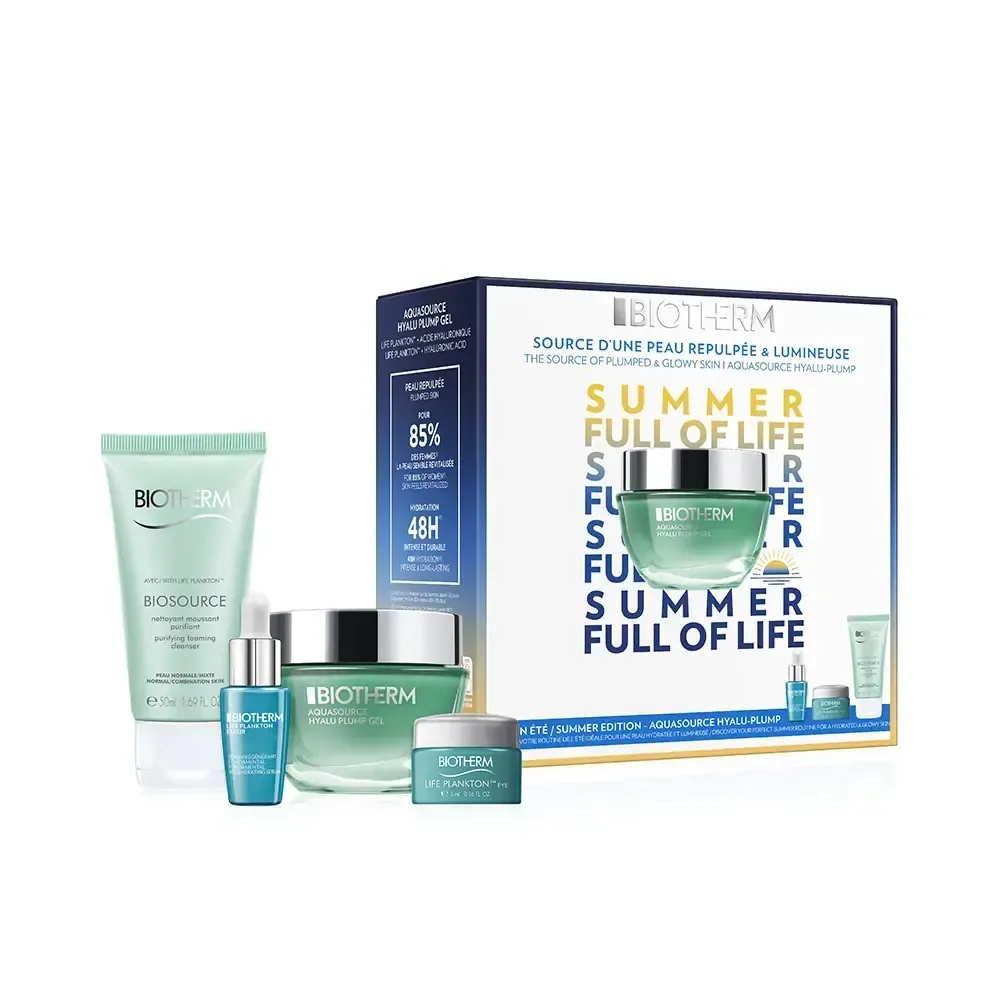 AQUASOURCE HYALU PLUMP GEL CASE 4 pcs