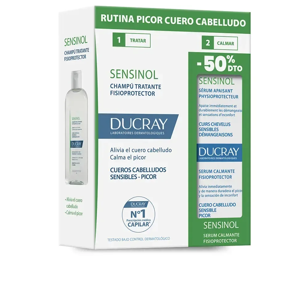 ITCHY SCALP ROUTINE SENSINOL LOT 2 pz