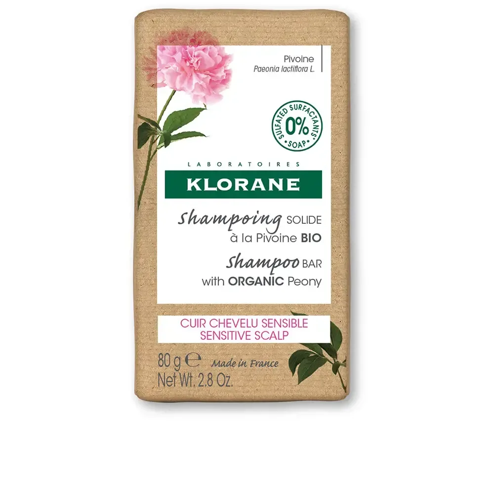 A LA PEONÍA BIO solid shampoo 80 gr