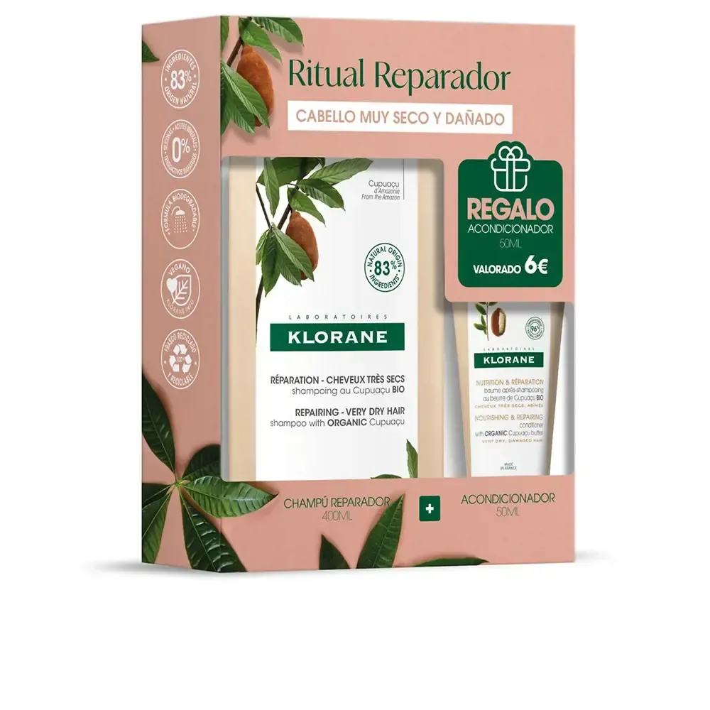 AL CUPUAÇU BIO REPAIR SHAMPOO lot 2 pcs