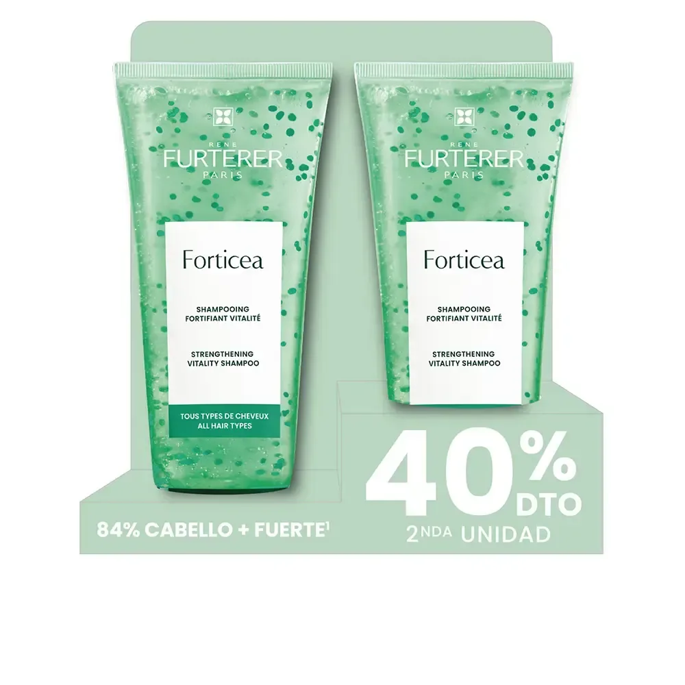 FORTICEA CHAMPÚ ENERGIZANTE LOTE 2 x 200 ml