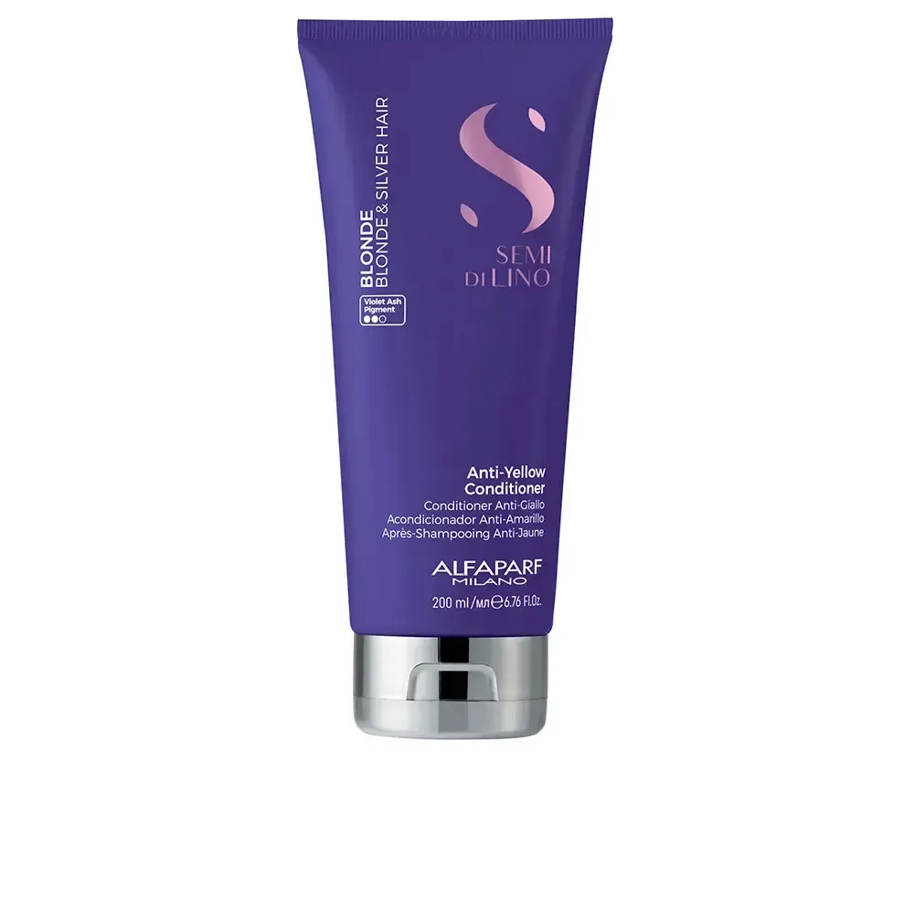Alfaparf Milano, SEMI DI LINO blonde & silver conditioner