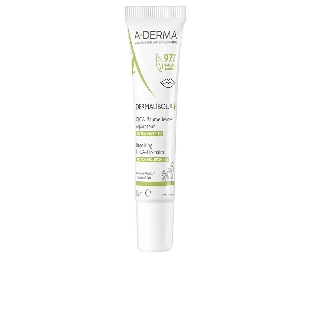 A-Derma, DERMALIBOUR+ CICA bálsamo labial reparador