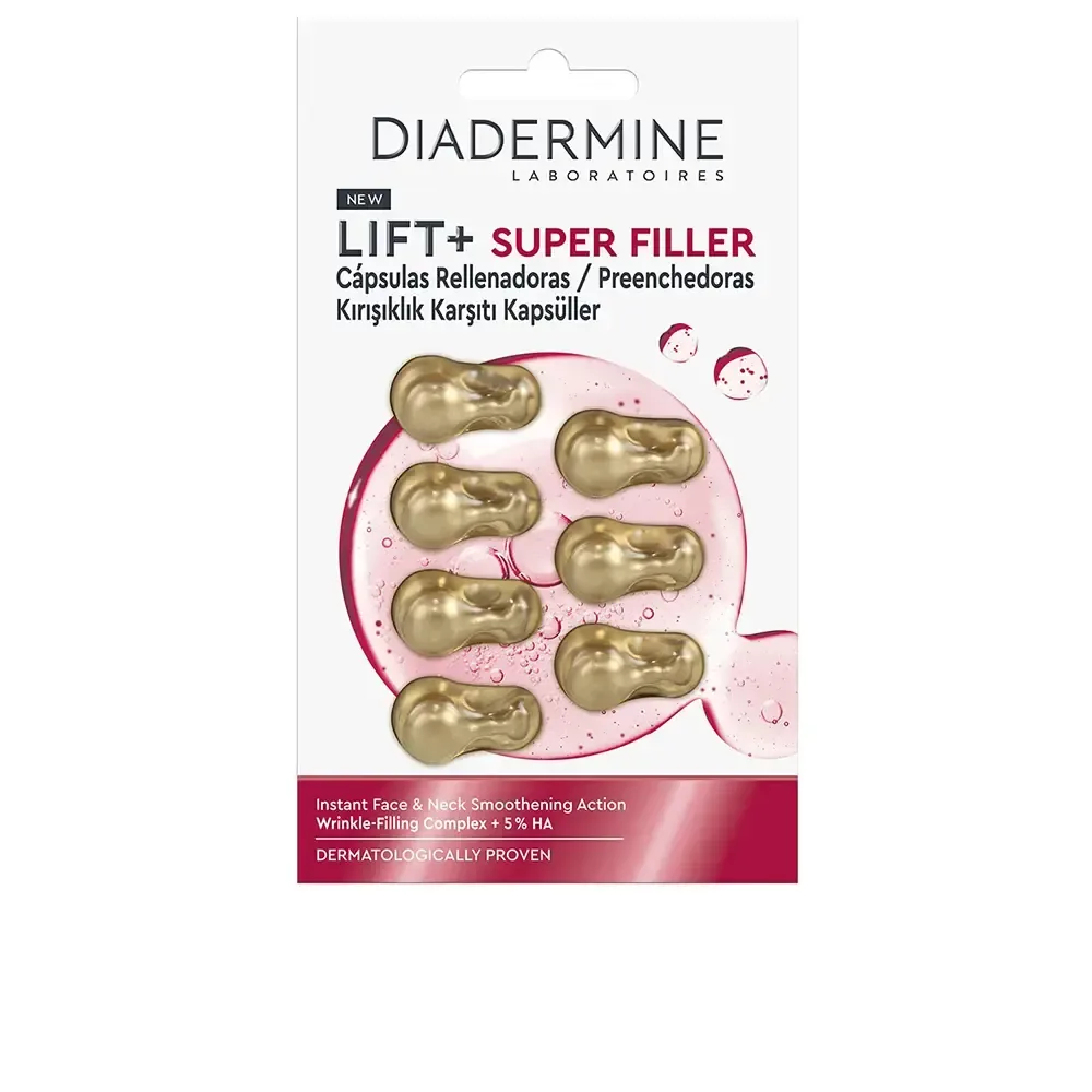 Diadermine LIFT + SUPER FILLER capsule riempitive leviganti viso e collo