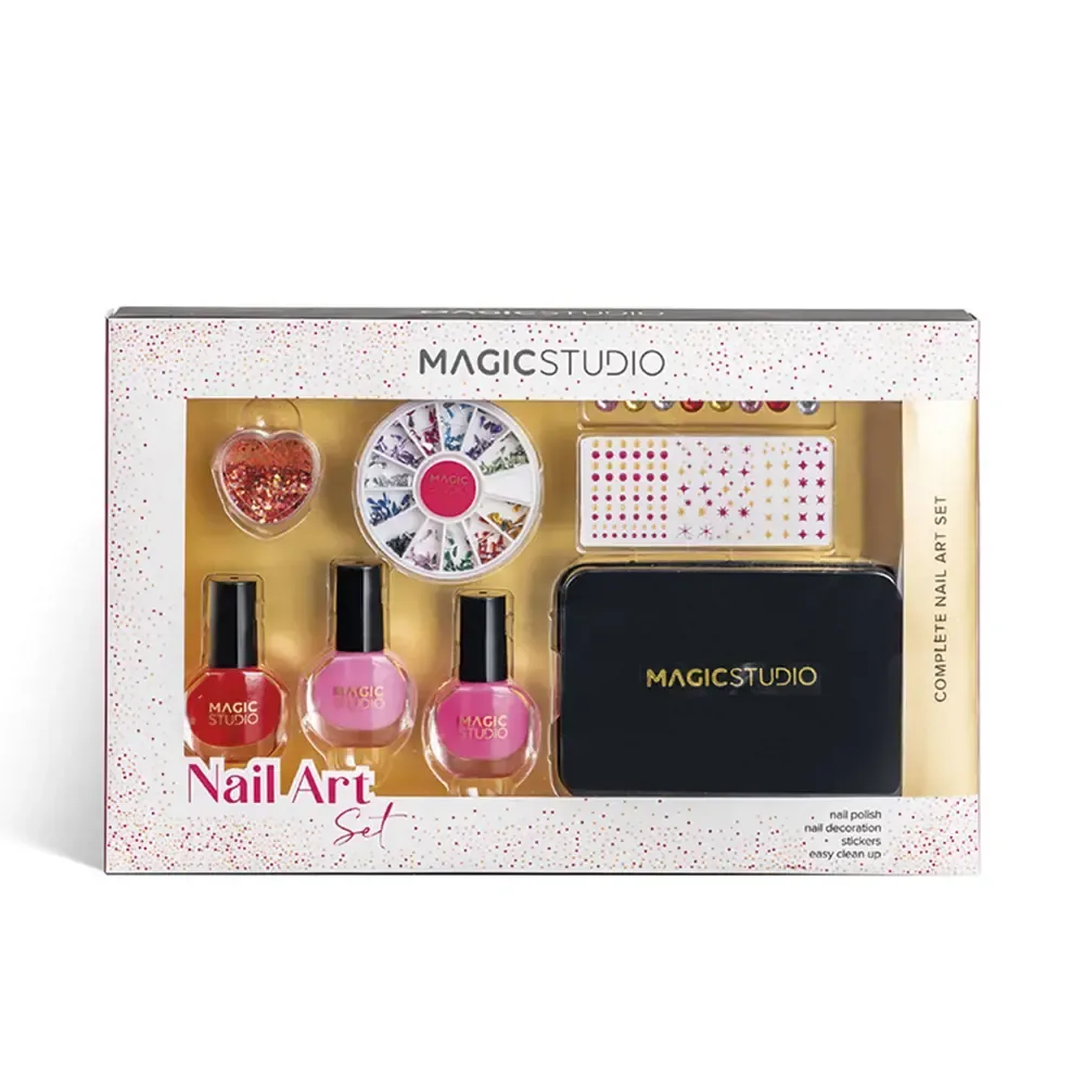 COLORFUL COMPLETE NAIL ART LOT 7 pcs