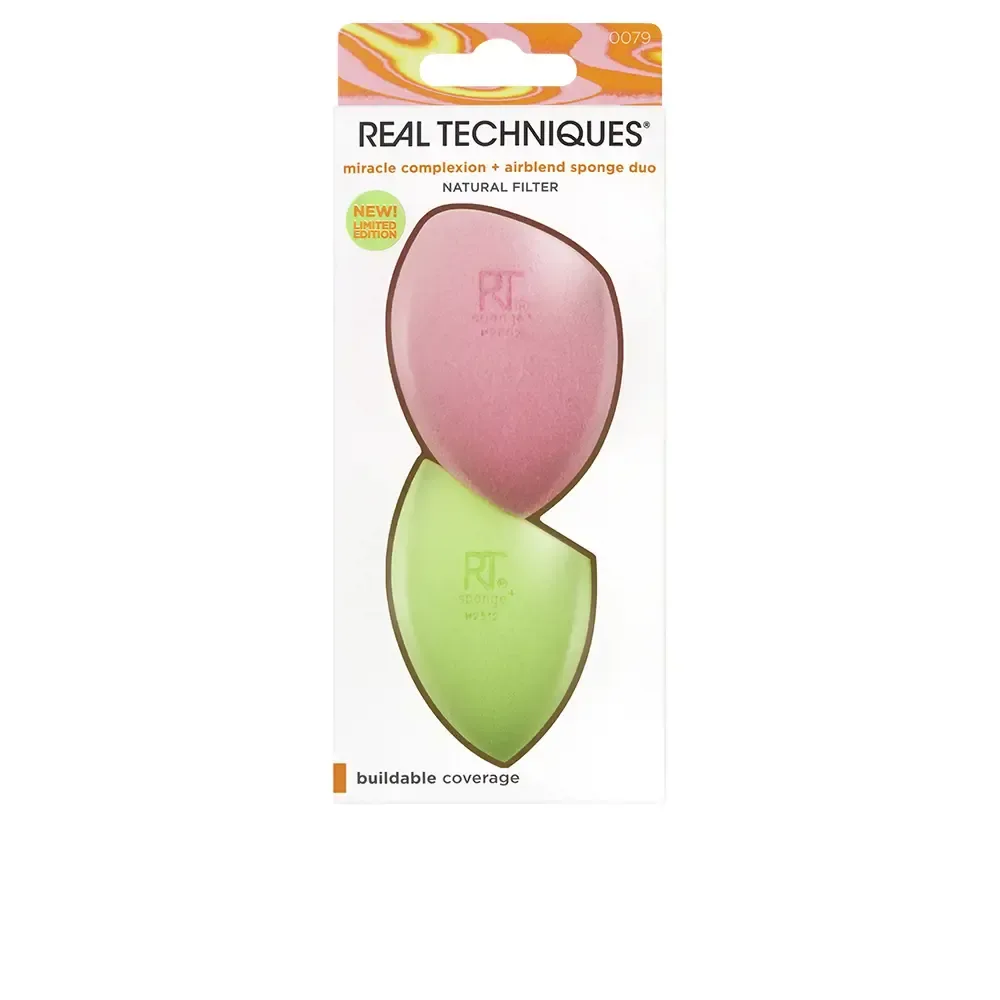 Real Techniques, MIRACLE COMPLEXION + AIRBLEND sponge duo limited edition