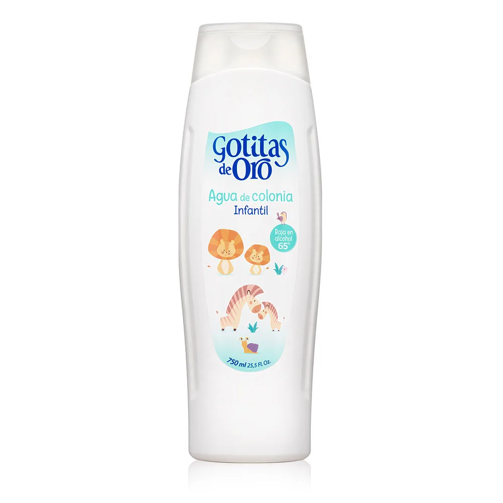 Gotitas de oro agua de cologne 750 ml