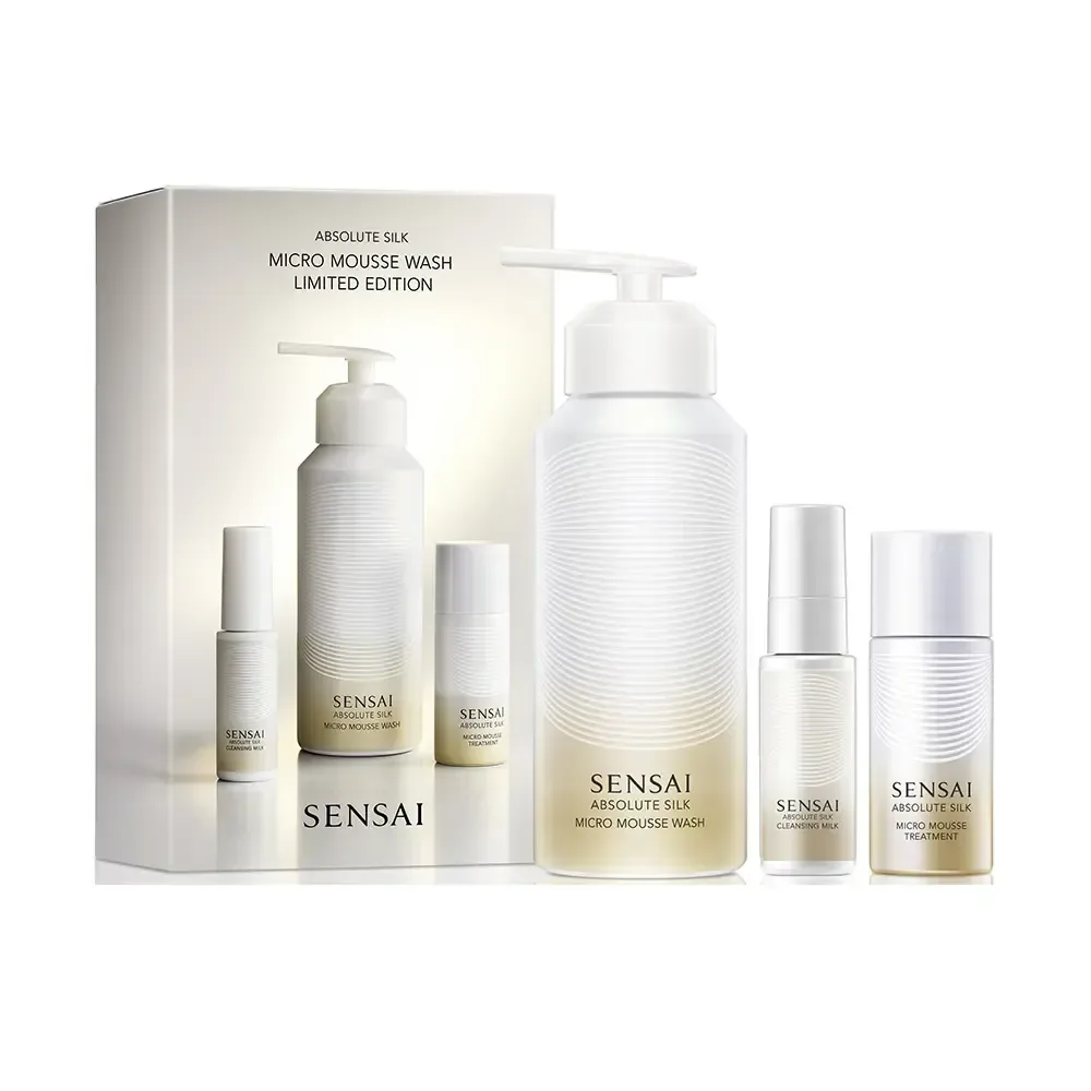 ABSOLUTE SILK MICRO MOUSSE WASH LIMITED CASE 3 pcs