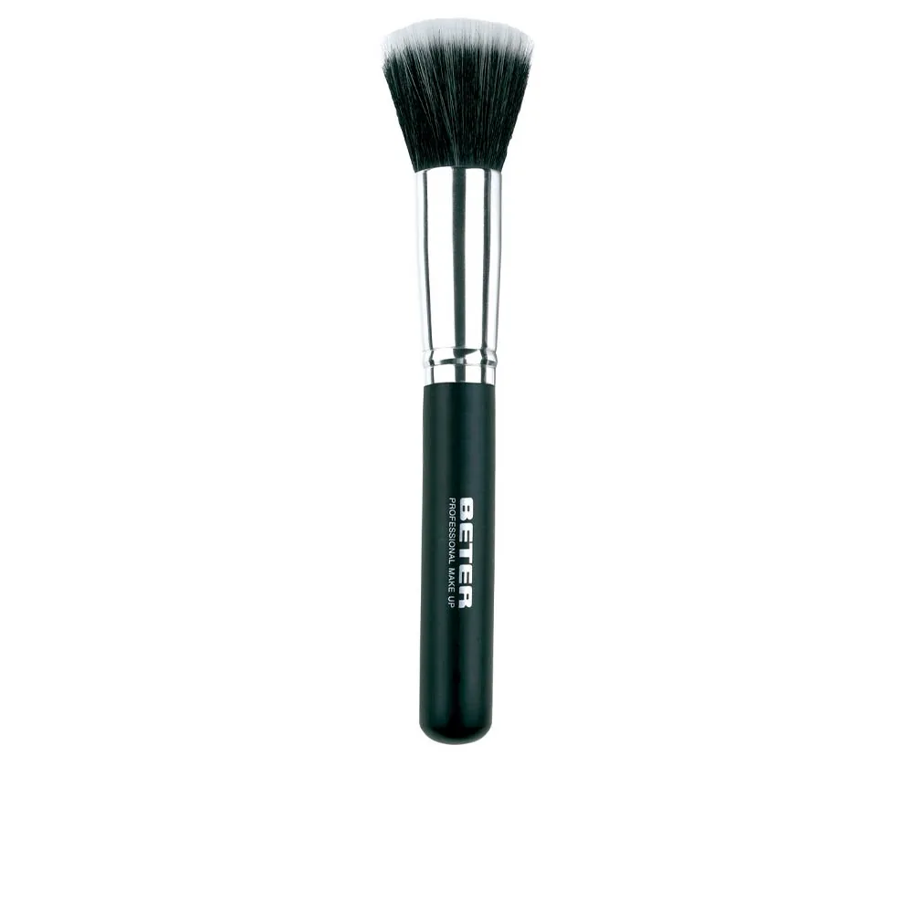 Brocha maquillaje professional fibra óptica