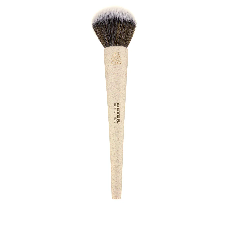 Brocha maquillaje polvo natural fiber #beige