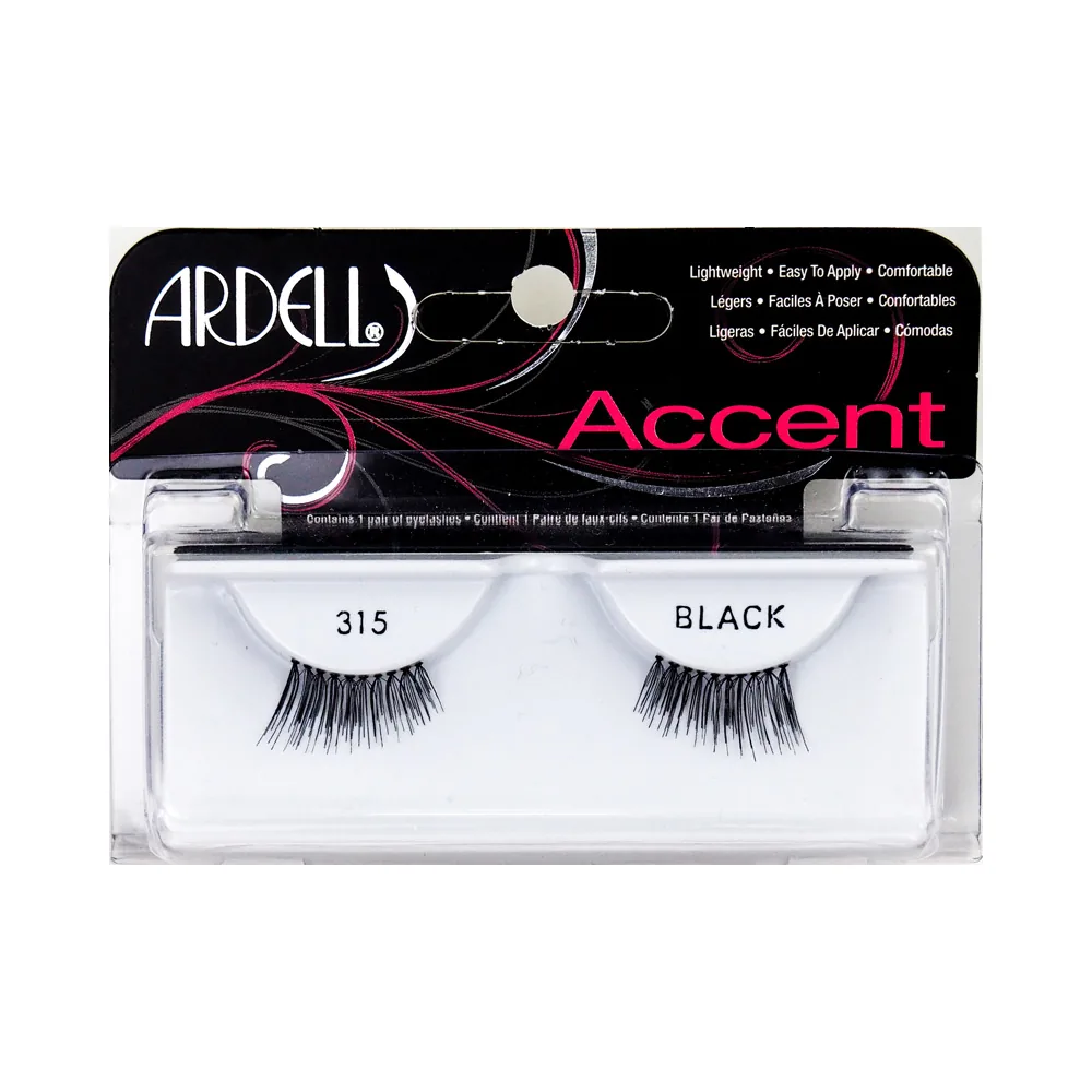 Pestañas accent #315-black